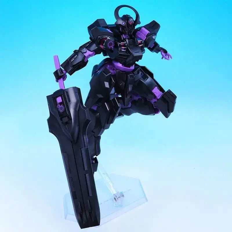 Schwarzette Neon Purple MDX-0003 HG 1/144 Assemble The Model Action Figures Desktop Decoration Children'S Toys Gift Collectible Schwarzette Neon Purple MDX-0003 HG 1/144 Assemble The Model Action Figures Desktop Decoration Children'S Toys Gift Collectible
